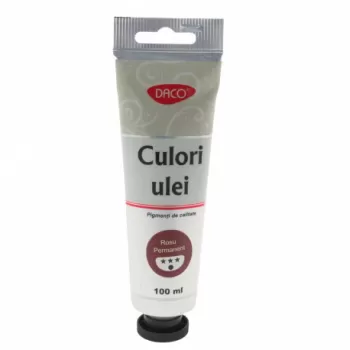 Culori ulei 100 ml DACO Rosu Permanent CU4100RP-1