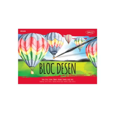 Bloc desen A4 15 file 250g Daco BD426-img