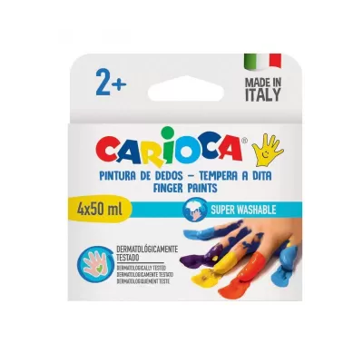 Acuarele Finger 4x50 ml Carioca Baby-img