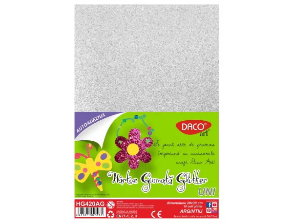 Hârtie gumată AA glitter HG420AG 20X30CM 10COLI  DACO-1-IMG-slider