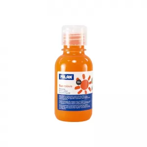 Tempera 125 ml Milan  portocaliu FLUO 034425-1-IMG-nav