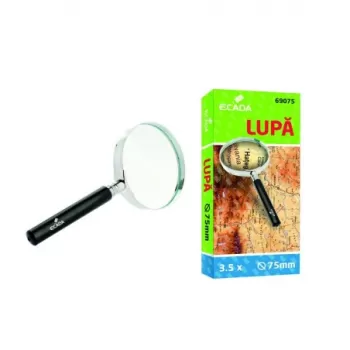 Lupa 3.5X, rama metalica Ecada-1