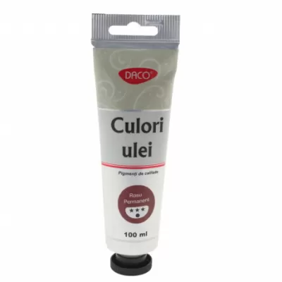 Culori ulei 100 ml DACO Rosu Permanent CU4100RP-img