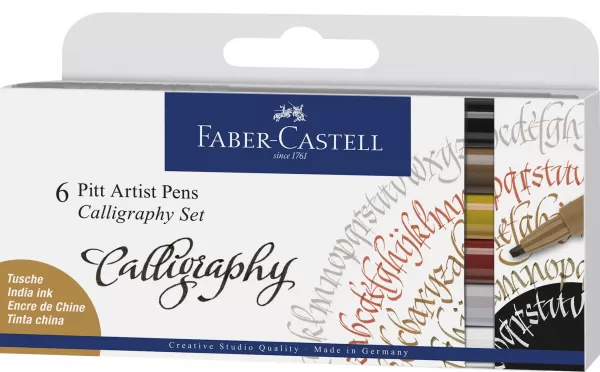 Pitt artist pen set caligrafic 6 buc Faber-Castell-1-IMG-slider