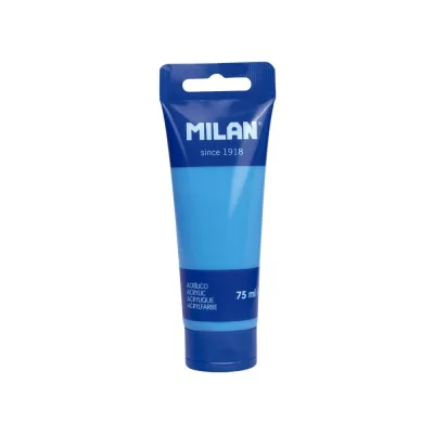 Culori acrilice – albastru Cyan – 75 ml Milan-img