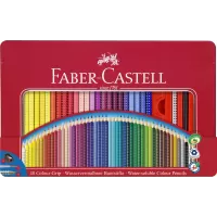 Creioane colorate 48 culori cutie metal grip 2001 Faber-Castell-1-IMG-slider-mobile