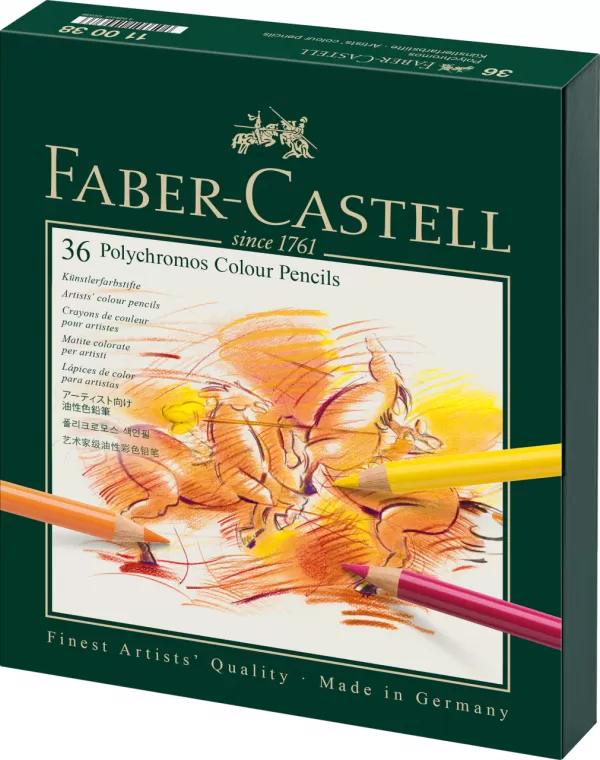 Creioane colorate 36 culori studio polychromos Faber-Castell-1-IMG-slider