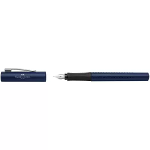 Stilou Faber Castell Grip 2011 albastru clasic, penita M-2-IMG-nav