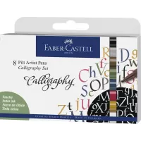 Pitt artist pen set caligrafic 8 buc Faber-Castell-1-IMG-slider-mobile