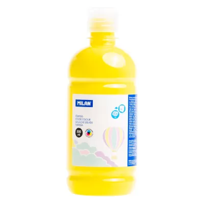 Tempera 500 ml galben pastel Milan-img