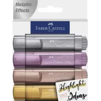 Textmarker set 4 metalizat ii Faber-Castell-1-IMG-slider-mobile