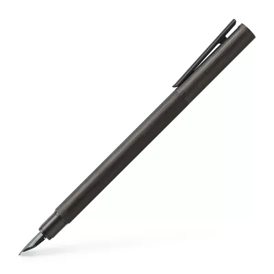 Stilou Neo slim aluminium negru, penita F, Faber-Castell-img