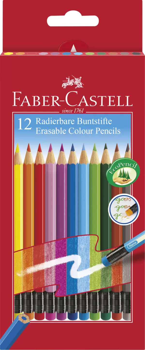 Creioane colorate 12 culori cu guma eco Faber-Castell-1-IMG-slider