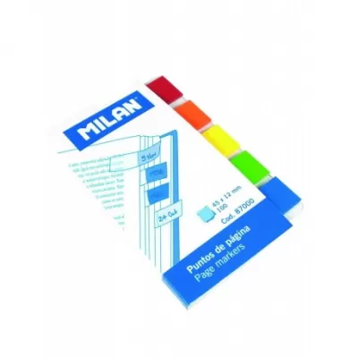 Bloc notes adeziv index 5 x 45 x 12 transparent MILAN-img