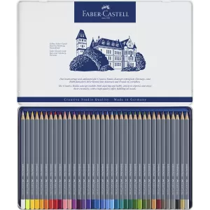 Creioane colorate aquarelle 36 culori goldfaber cut. Metal faber-2-IMG-nav