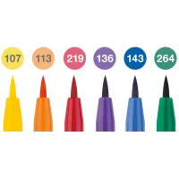 Pitt artist pen set 6 buc culori de baza 2022 Faber-Castell-2-IMG-slider-mobile