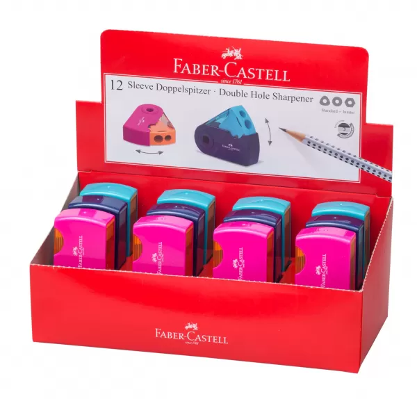 Ascutitoare plastic dubla sleeve trend 2019 Faber-Castell-2-IMG-slider