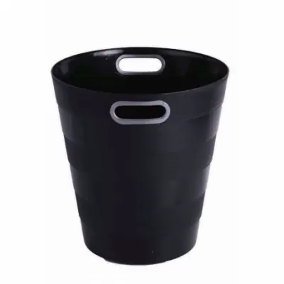 Cos gunoi negru, material plastic, pentru birou Ark-img