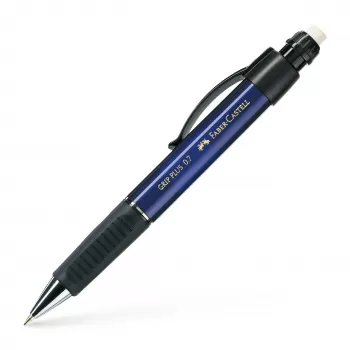 Creion mecanic 0.7mm albastru grip plus 1307 Faber-Castell-2