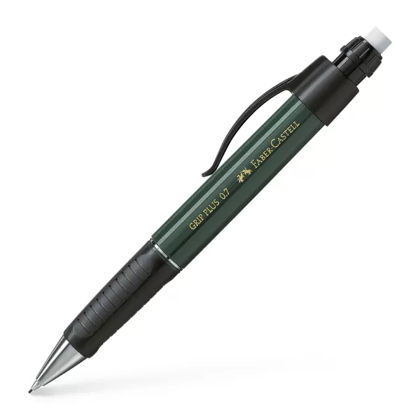 Creion mecanic 0.7 mm verde grip plus 1307 Faber-Castell-2-IMG-slider