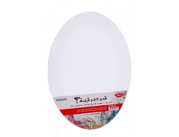 Pânză pictură pe şasiu oval 25X35CM DACO-1-IMG-slider