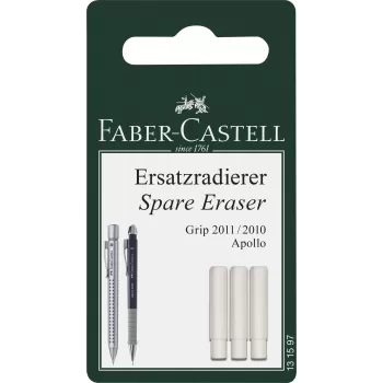 Blister 3 buc rezerva radiera pt grip 2011 Faber-Castell-1