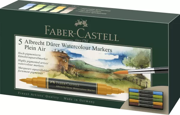 Set 5 markere solubile peisaj a.durer Faber-Castell-1-IMG-slider