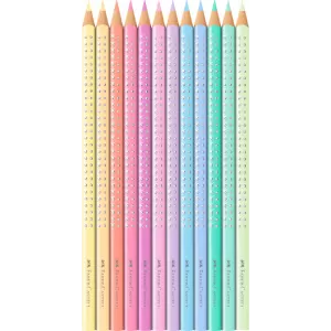 Set cadou 12 creioane colorate pastel sparkle Faber-Castell-2-IMG-nav