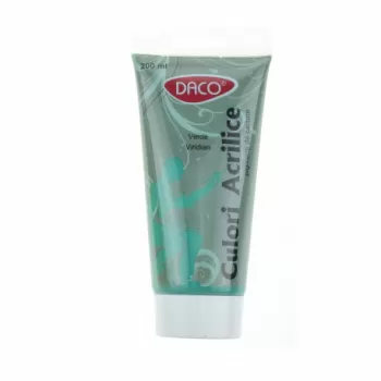 Culori acrilice 200 ml - Verde Viridian - Daco CU3200VV-1