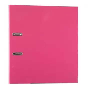 Biblioraft plastifiat fucsia, 75 mm, Daco-1