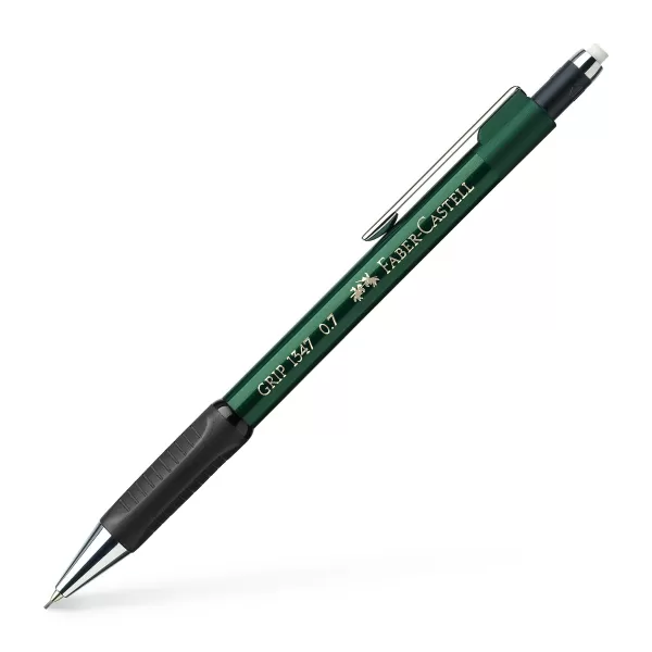 Creion mecanic 0.7mm verde grip 1347 Faber-Castell-2-IMG-slider