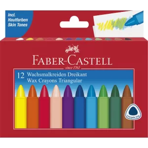 Creioane cerate triunghiulare 12 culori Faber-Castell-1-IMG-nav