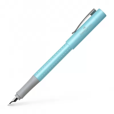 Stilou grip 2011 pearl turcoaz m Faber-Castell-img