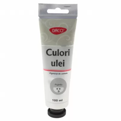 Culori ulei 100 ml DACO ARGINTIU CU4100-img