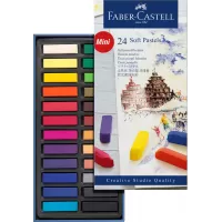 Creioane pastel soft mini 24 culori Faber-Castell-1-IMG-slider-mobile