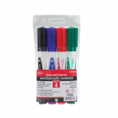 Marker pentru tabla magnetica set 4 culori DACO-img