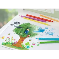 Creioane colorate 6 culori grip 2001 Faber-Castell-2-IMG-slider-mobile