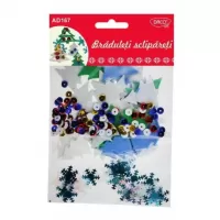 Accesorii craft spuma brazi - Brăduleţi sclipăreţi  DACO AD167-1-IMG-slider-mobile