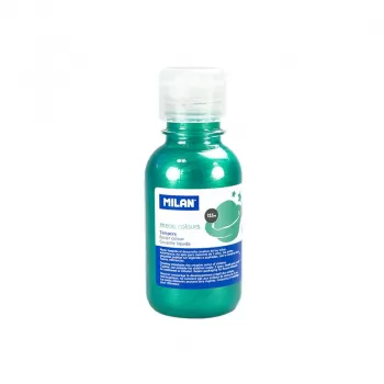 Tempera 125 ml Milan verde Metalizat 033461-1