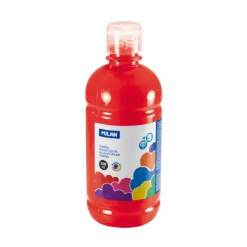 Tempera 500 ml Milan roşu vermilion-1