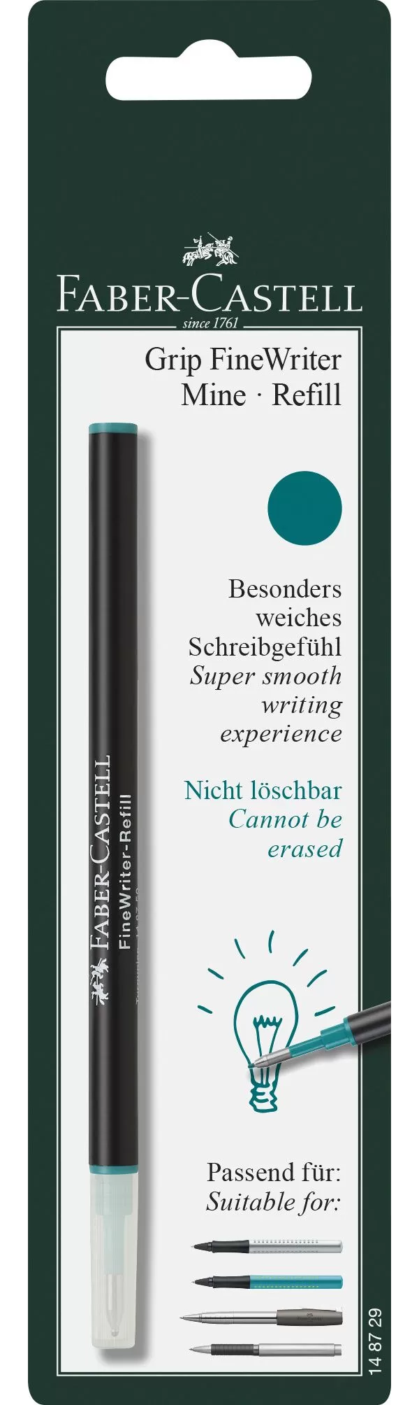 Blister 1 buc rezerva finewriter turcoaz Faber-Castell-1-IMG-slider