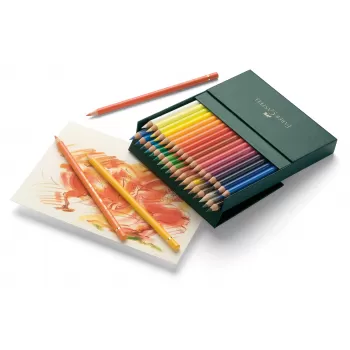 Creioane colorate 36 culori studio polychromos Faber-Castell-2