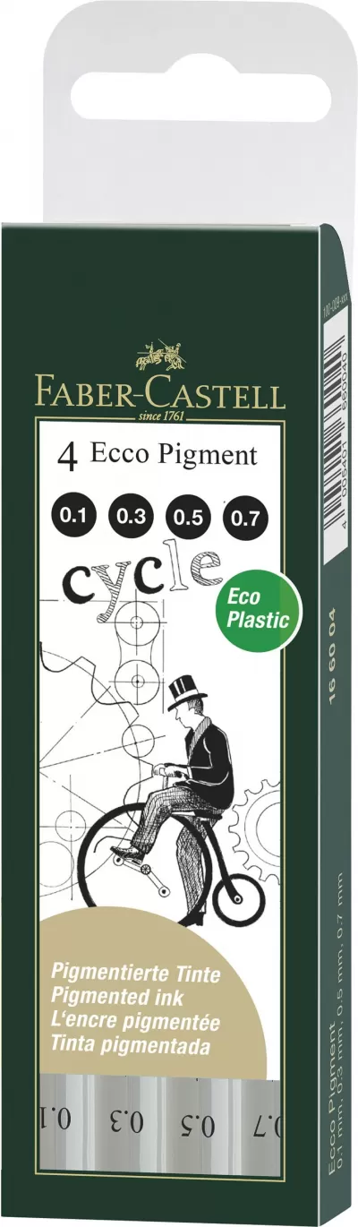 Liner eco pigment set 4 buc Faber-Castell-img