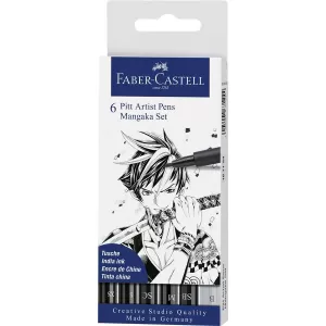 Pitt artist pen manga set 6 negru Faber-Castell-1-IMG-nav