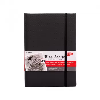 Sketchbook - bloc schite A5, 110g/mp, 80 coli Daco BD5118-1