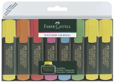 Textmarker set 8 1548 Faber-Castell-img