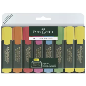 Textmarker set 8 1548 Faber-Castell-1