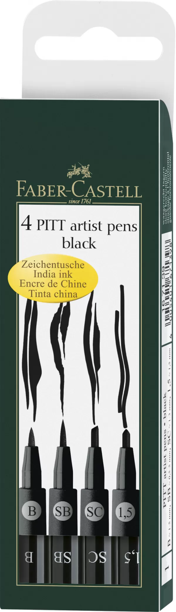 Pitt artist pen set 4 buc negru Faber-Castell-1-IMG-slider