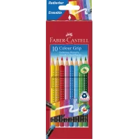 Creioane colorate 10 culori cu guma grip 2001 Faber-Castell-1-IMG-slider-mobile