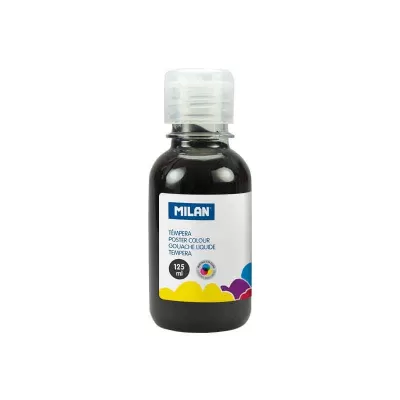 Tempera 125 ml Milan negru 03480-img